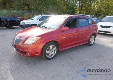 2007 Pontiac Vibe из США, поврежденный, VIN 5Y2SL67827Z422355